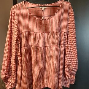 MAX STUDIO BABY DOLL STYLE SHIRT